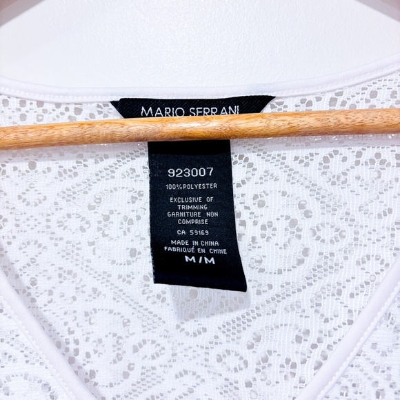 MARIO SERRANI White swimsuit cover-up dress - Picture 8 of 8